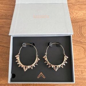 Tether “Atlas” hoops - ion plated rose gold